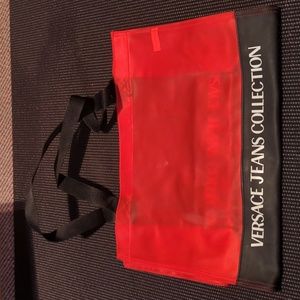 Vintage Versace jeans tote bag